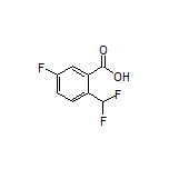 2-(Difluoromethyl)-5-fluorobenzoic Acid