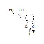 (R)-1-Chloro-3-(2,2-difluorobenzo[d][1,3]dioxol-4-yl)propan-2-ol