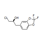 (S)-1-Chloro-3-(2,2-difluorobenzo[d][1,3]dioxol-5-yl)propan-2-ol