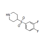 4-[(3,4-Difluorophenyl)sulfonyl]piperidine