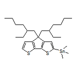 [4,4-Bis(2-ethylhexyl)-4H-cyclopenta[1,2-b:5,4-b’]dithiophen-2-yl]trimethylstannane