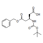 (R)-5-(Benzyloxy)-3-(Boc-amino)-5-oxopentanoic Acid