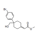Methyl 2-[4-(4-Bromophenyl)-4-(hydroxymethyl)cyclohexylidene]acetate