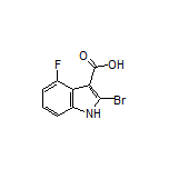 2-Bromo-4-fluoro-1H-indole-3-carboxylic Acid