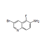 6-Amino-3-bromo-5-fluoroquinoline