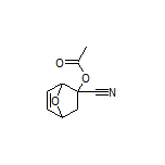 2-Cyano-7-oxabicyclo[2.2.1]hept-5-en-2-yl Acetate