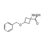 1-Amino-3-(benzyloxy)cyclobutane-1-carboxylic Acid