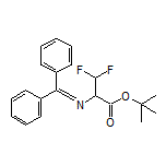 tert-Butyl 2-[(Diphenylmethylene)amino]-3,3-difluoropropanoate