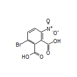 3-Bromo-6-nitrophthalic Acid