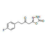 5-[4-(4-Fluorophenyl)-2-oxobutyl]-1,3,4-oxadiazol-2(3H)-one