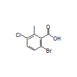 6-Bromo-3-chloro-2-methylbenzoic Acid