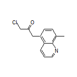1-Chloro-3-(8-methylquinolin-5-yl)propan-2-one