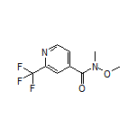 N-Methoxy-N-methyl-2-(trifluoromethyl)isonicotinamide