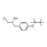 1-[4-[(tert-Butyldimethylsilyl)oxy]phenyl]-3-chloropropan-2-ol