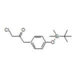 1-[4-[(tert-Butyldimethylsilyl)oxy]phenyl]-3-chloropropan-2-one