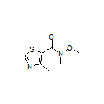 N-Methoxy-N,4-dimethylthiazole-5-carboxamide