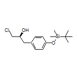 (S)-1-[4-[(tert-Butyldimethylsilyl)oxy]phenyl]-3-chloropropan-2-ol