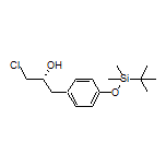 (R)-1-[4-[(tert-Butyldimethylsilyl)oxy]phenyl]-3-chloropropan-2-ol