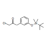 1-[3-[(tert-Butyldimethylsilyl)oxy]phenyl]-3-chloropropan-2-one