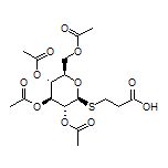 3-[[(2S,3R,4S,5R,6R)-3,4,5-Triacetoxy-6-(acetoxymethyl)tetrahydro-2H-pyran-2-yl]thio]propanoic Acid