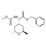Benzyl (S)-2-[(2R,6R)-2,6-Dimethyltetrahydro-2H-pyran-4-yl]-2-[(methoxycarbonyl)amino]acetate