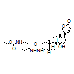 tert-Butyl [(1S,4r)-rel-4-[3-[(3S,5R,8R,9S,10S,13R,14S,17R)-14-Hydroxy-10,13-dimethyl-17-(2-oxo-2H-pyran-5-yl)hexadecahydro-1H-cyclopenta[a]phenanthren-3-yl]ureido]cyclohexyl]carbamate
