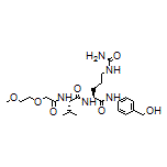(S)-N-[4-(Hydroxymethyl)phenyl]-2-[(S)-2-[2-(2-methoxyethoxy)acetamido]-3-methylbutanamido]-5-ureidopentanamide