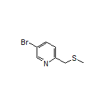 5-Bromo-2-[(methylthio)methyl]pyridine