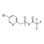 5-Bromo-2-N-[(trifluoroacetyl)methyl]methylpyridine Sulfoximine