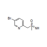 5-Bromo-2-[(S-methylsulfonimidoyl)methyl]pyridine