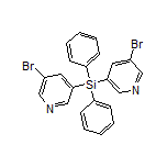 Bis(5-bromopyridin-3-yl)diphenylsilane