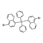 Bis(4-bromonaphthalen-1-yl)diphenylsilane