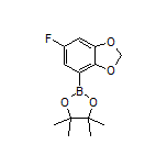 6-Fluorobenzo[d][1,3]dioxole-4-boronic Acid Pinacol Ester