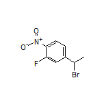 4-(1-Bromoethyl)-2-fluoro-1-nitrobenzene