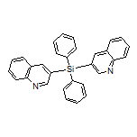 Diphenyldi(quinolin-3-yl)silane