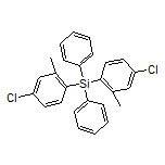Bis(4-chloro-2-methylphenyl)diphenylsilane