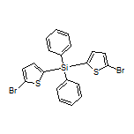 Bis(5-bromothiophen-2-yl)diphenylsilane