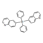 Diphenyldi(quinolin-6-yl)silane
