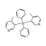 Bis(4-methylpyridin-3-yl)diphenylsilane