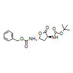 (3S,5R)-3-(Boc-amino)-5-[(Cbz-amino)methyl]dihydrofuran-2(3H)-one