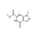 Methyl 1-Methyl-4-oxo-4,5-dihydro-1H-pyrazolo[3,4-d]pyrimidine-6-carboxylate