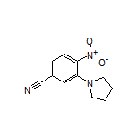 4-Nitro-3-(pyrrolidin-1-yl)benzonitrile