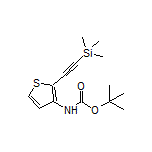 N-Boc-2-[(trimethylsilyl)ethynyl]thiophen-3-amine