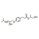 1-Hydroxypropan-2-yl 3-[4-[2-Hydroxy-3-(isopropylamino)propoxy]phenyl]propanoate