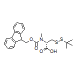 (S)-2-[Fmoc-(methyl)amino]-3-(tert-butyldisulfanyl)propanoic Acid