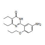 2-(5-Amino-2-propoxyphenyl)-5,6-diethylpyrimidin-4(3H)-one
