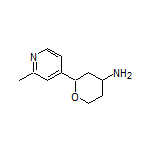 2-(2-Methylpyridin-4-yl)tetrahydro-2H-pyran-4-amine