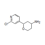 2-(2-Chloropyridin-4-yl)tetrahydro-2H-pyran-4-amine