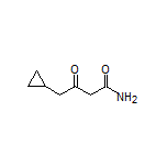 4-Cyclopropyl-3-oxobutanamide