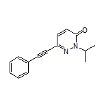 2-Isopropyl-6-(phenylethynyl)pyridazin-3(2H)-one